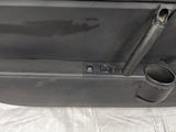 06-08 Mazda MX-5 Left Driver Door Card Panel Black 6 Speaker  NE59-68-45YL-02 #2