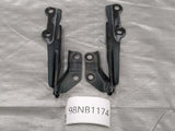 1999-2005 Mazda Mx5 NB Miata OEM Hood Hinges Pair Green 98NB1174 99-05