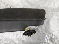 90-97 Mazda Miata 2 Piece Left Right Sun Visors Pair Black 91NAUC 1990-1997