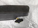 90-97 Mazda Miata 2 Piece Left Right Sun Visors Pair Black 91NAUC 1990-1997