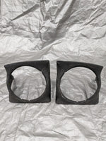 90-97 Mazda Miata NA Headlight Bezel Frame Surround Trim Black Shroud Kit 91NASU