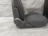 1999-2000 Mazda Miata Mx-5 OEM Black Cloth Seats Pair 98NB1174 99-00