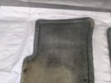 1999-2005 Mazda Miata NB OEM Black Floor Mats Carpet Used 04NB4374 99-05