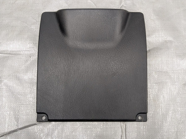 99-05 Mazda MX-5 Miata DASH COLUMN COVER BLACK PLASTIC KICK PANEL 00NB18J — Mazda Miata MX-5 OEM part product photo
