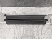 1999–2005 Mazda Miata MX-5 OEM Door Sill Scuff Plates Black Pair 99-05 — Mazda Miata MX-5 OEM part product photo