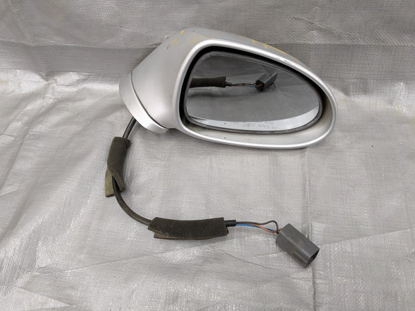 99-05 MAZDA MX-5 MIATA OEM DOOR MIRROR Silver RH PASSENGER 98NB18G2 1999-2005 — Mazda Miata MX-5 OEM part product photo