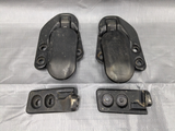 1990-2005 Mazda Miata Mx-5 OEM Soft Top Convertible Latch Latches Striker Set 94NA859 90-05 Mazda Miata OEM used part
