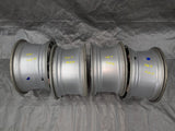JNC WHEELS JNC001 15x8 4x100 +20 Silver Set of 4 Used