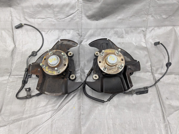 1999-2005 Mazda Miata Front  Spindle Hub Knuckle Pair Left & Right ABS 99-05 — Mazda Miata MX-5 OEM part product photo