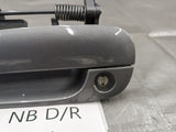 99-05 Mazda Miata OEM Left Driver Outside Door Handle Gray #1