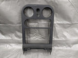 90-93 Mazda MX-5 Miata NA Tombstone Stereo Radio Surround HVAC Bezel Trim 90NAUC — Mazda Miata MX-5 OEM part product photo