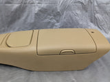 01-05 MAZDA MX-5 MIATA OEM CENTER CONSOLE STORAGE COMPARTMENT TAN 01NB4157