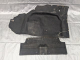 1990-1997 Mazda Miata Mx5 Black Rear Trunk Carpet Cover 2 Pieces 90-97 92NA6670