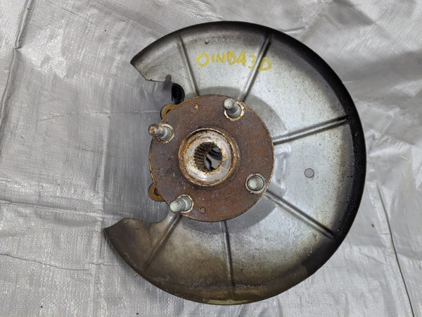 2004-2005 Mazda Miata Rear Spindle Knuckle Driver Side W/ ABS N067-26-150 — Mazda Miata MX-5 OEM part product photo