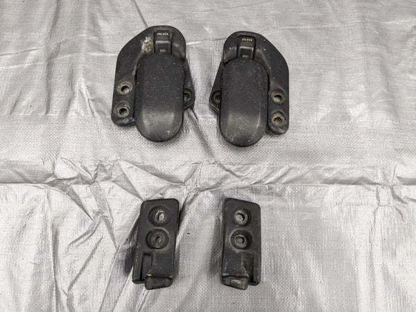 1990-2005 Mazda Miata Soft Top Convertible Latch Latches Striker Set 92NAPZ