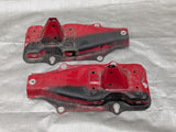 1999-2005 Mazda Miata Mx-5 OEM NB Front Bumper Core Support Crash Bracket Horn Red 99-05 — Mazda Miata OEM used part product photo