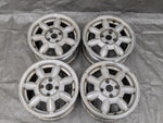 90-93 Mazda Miata Daisy Wheel Rim Set Miata MX5 14x5.5 8N137600 90NAUC — Mazda Miata MX-5 OEM part product photo