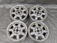 90-93 Mazda Miata Daisy Wheel Rim Set Miata MX5 14x5.5 8N137600 90NAUC — Mazda Miata MX-5 OEM part product photo