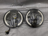 7inch LED Headlight Light Halo Angel Eye For 90-97 Mazda NA Miata Mx-5 #3 Mazda Miata OEM used part