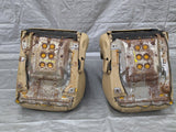 2001-2005 Mazda Miata Mx-5 OEM Tan Vinyl Seats Pair  01-05 00NB7436