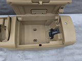 01-05 MAZDA MX-5 MIATA OEM CENTER CONSOLE STORAGE COMPARTMENT TAN 00NB7436