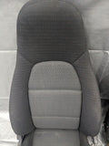 1999-2000 Mazda Miata Mx-5 OEM Black Cloth Seats Pair 99NB5560 99-00