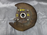 1990-1993 Mazda Miata Mx-5 OEM Rear Spindle Knuckle Driver LH Side NO ABS  89NA9701 90-93 Mazda Miata OEM used part