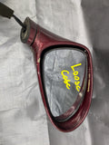 1999-2005 Mazda Miata Mx-5 OEM Door Mirror Maroon Passenger RH Side 00NB6198 99-05 Mazda Miata OEM used part