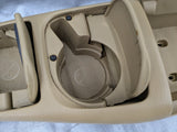 01-05 MAZDA MX-5 MIATA OEM CENTER CONSOLE STORAGE COMPARTMENT TAN 01NB4157