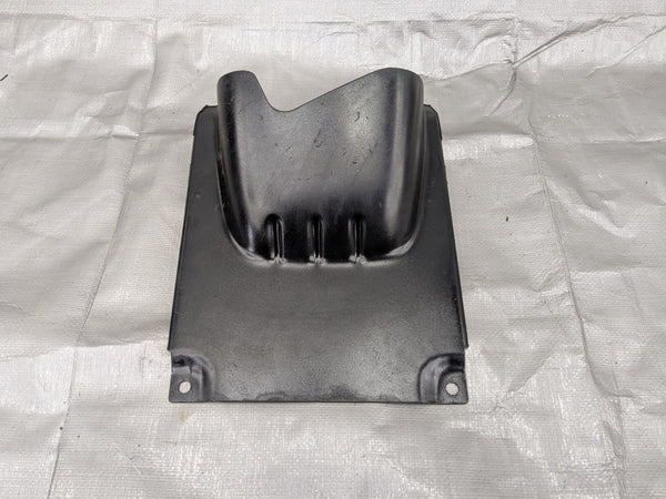 1990-1993 Mazda Miata Metal Lower Steering Column Dash Trim Panel Cover 92NAPZ — Mazda Miata MX-5 OEM part product photo