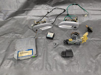 2001-2003 Mazda Miata MX5 OEM Ignition Key Set ECU PCM Manual BTT3-18-881 0122V — Mazda Miata MX-5 OEM part product photo
