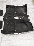 1990-1993 MAZDA MX-5 MIATA OEM CARPET SET 3 PIECES BLACK 91NASU 90-93