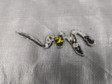 1994-1997 Mazda Miata Silver "M Edition" Fender Badge Emblem Genuine OEM 94-97