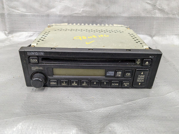 1999-2005 Mazda Miata MX-5 Bose Radio CD Player OEM 99-05 98NB18G2 — Mazda Miata MX-5 OEM part product photo