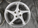 16” Mazda Miata OEM Alloy Wheel Rim Twist 5 spoke 16x6.5 +40 4x100  99NB22V
