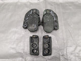 1990-2005 Mazda Miata Mx-5 OEM Soft Top Convertible Latch Latches Striker Set 94NA6W 90-05 — Mazda Miata OEM used part