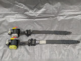 2001–2005 Mazda Miata MX-5 Seat Belts Pair LH RH OEM NCY1-57-L80 / NCY1-57-L90 — Mazda Miata MX-5 OEM part product photo