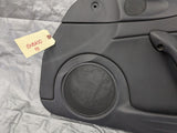 2001-2005 MAZDA MIATA DOOR PANEL BLACK PASSENGER RIGHT SIDE OEM 01NBA3D 01-05