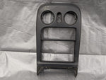 1994-1997 Mazda Miata MX-5 OEM Center Console Radio Trim Bezel Tombstone Black — Mazda Miata MX-5 OEM part product photo