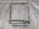 1999-2005 MAZDA MIATA RADIO BEZEL SURROUND TRIM SILVER 99-05 — Mazda Miata MX-5 OEM part product photo