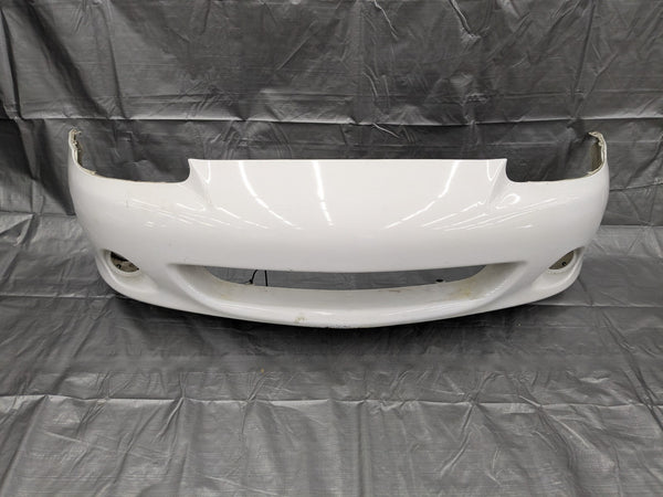2001-2005 Mazda Miata Front Bumper **Broken Mounts** WHITE N0Y1-50-030A-BB 01-05 — Mazda Miata MX-5 OEM part product photo
