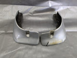 1999-2005 Mazda Miata Mx-5 OEM Rear Mud Flaps Flap Left Right Set Silver 00NB18G 99-05 Mazda Miata OEM used part