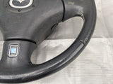 99-05 MAZDA MIATA NARDI BLACK LEATHER STEERING WHEEL 04NB2710