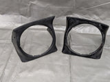 1990-1997 Mazda Miata Mx-5 OEM NA Headlight Bezel Frame Surround Trim Black Shroud Kit 90-97 — Mazda Miata OEM used part product photo