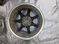 94-97 Mazda Miata Semi Solid Spoke Wheel Rim Set Miata MX5 14x6 9965-13-6040