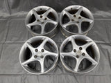 16” Mazda Miata OEM Alloy Wheel Rim Twist 5 spoke 16x6.5 +40 4x100 01NB4157