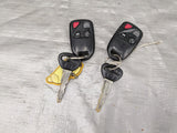 01-02 Mazda Miata MX-5 OEM Ignition Key Set ECU PCM MANUAL BP6F BP6F-18-881C