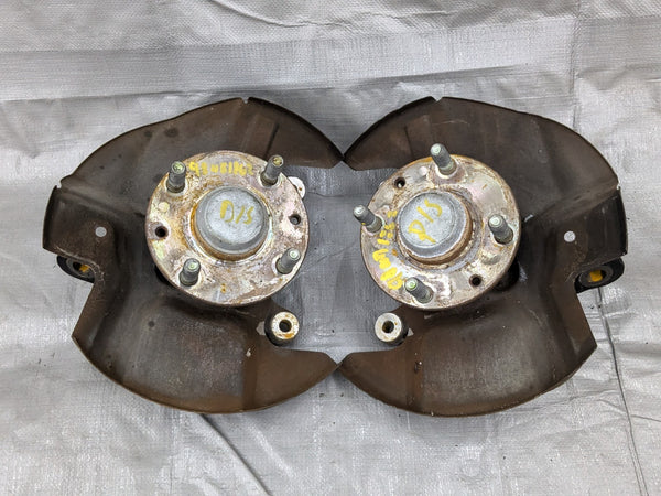 1999-2005 Mazda Miata Front  Spindle Hub Knuckle Pair Left & Righ 99-05 98NB18G — Mazda Miata MX-5 OEM part product photo