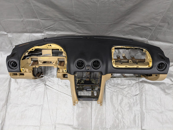 1999-2005 Mazda Miata Dash Board Dashboard Tan USED 99-05 99NBA3F — Mazda Miata MX-5 OEM part product photo