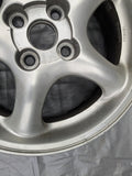 90-05 Mazda Miata NB OEM 15" 15x6 +40 4x100 Wheel Single 13lbs 04NB2710 #1